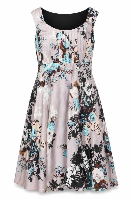 Monsoon Women's Multicoloured Floral Dress UK 10