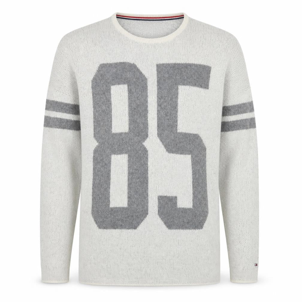 Tommy Hilfiger Denim Men's XS Ivory Sports Pullover