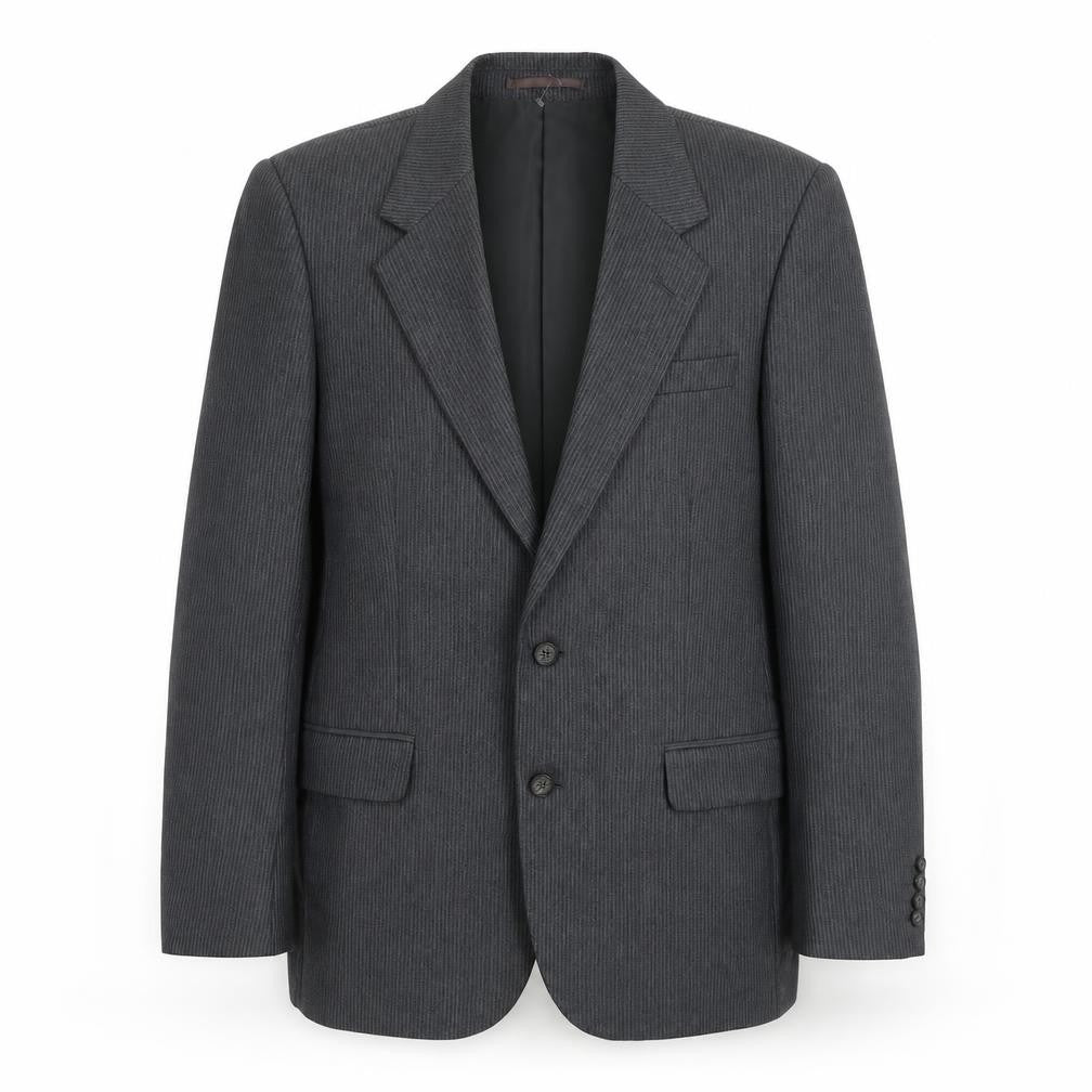Centaur Men's Grey 38 Regular Wool Blazer