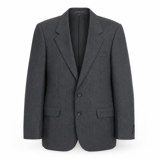 Centaur Men's Grey 38 Regular Wool Blazer