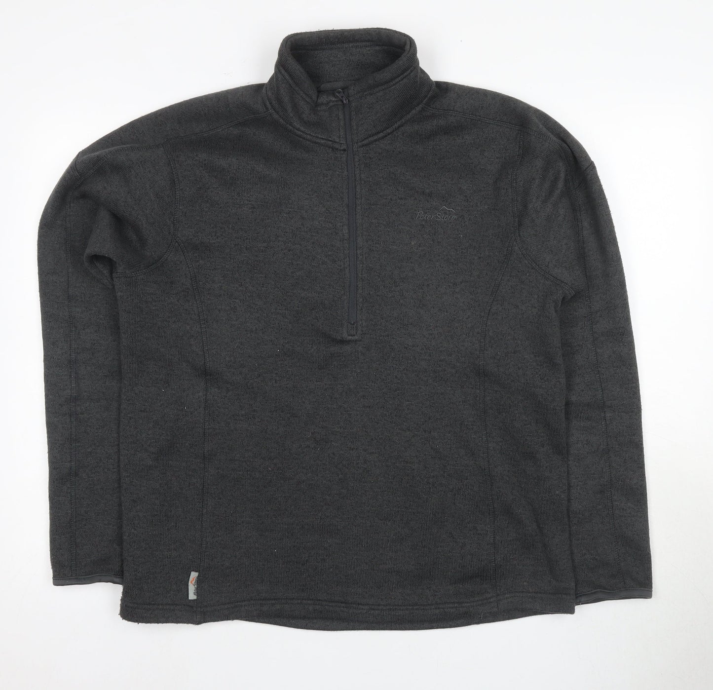 Peter Storm Men's Grey 1/2 Zip Fleece Sweatshirt Medium
