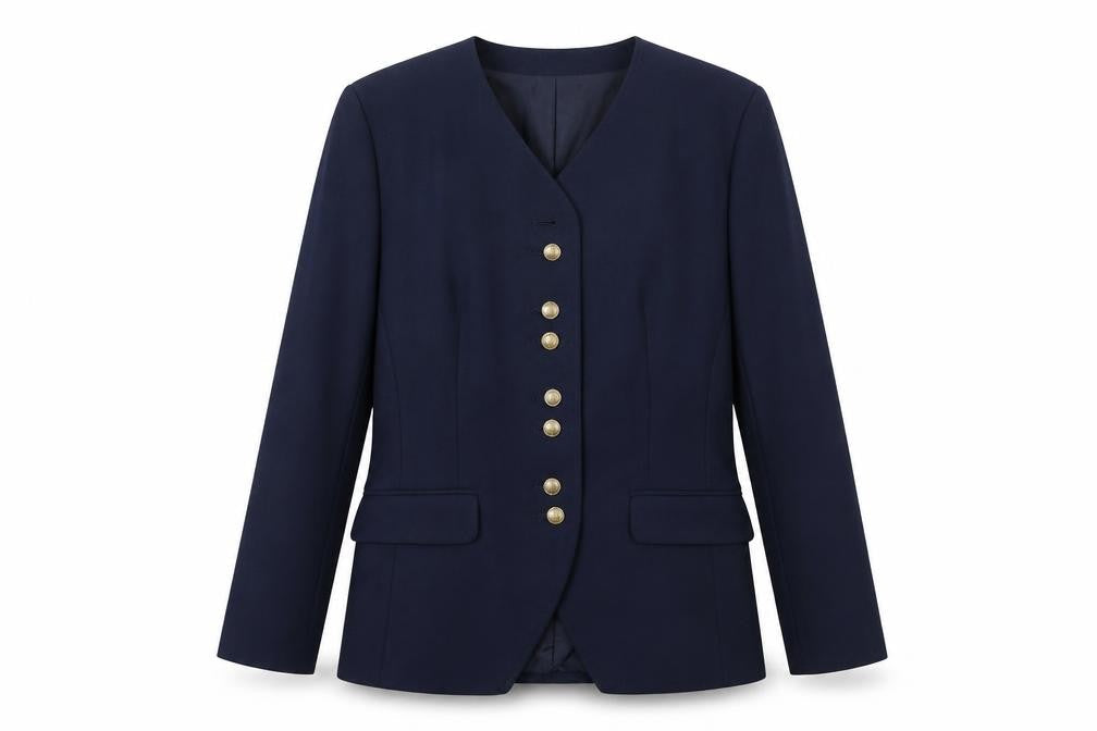 Eastex Women's Blue Blazer, Size 10, Classic Style
