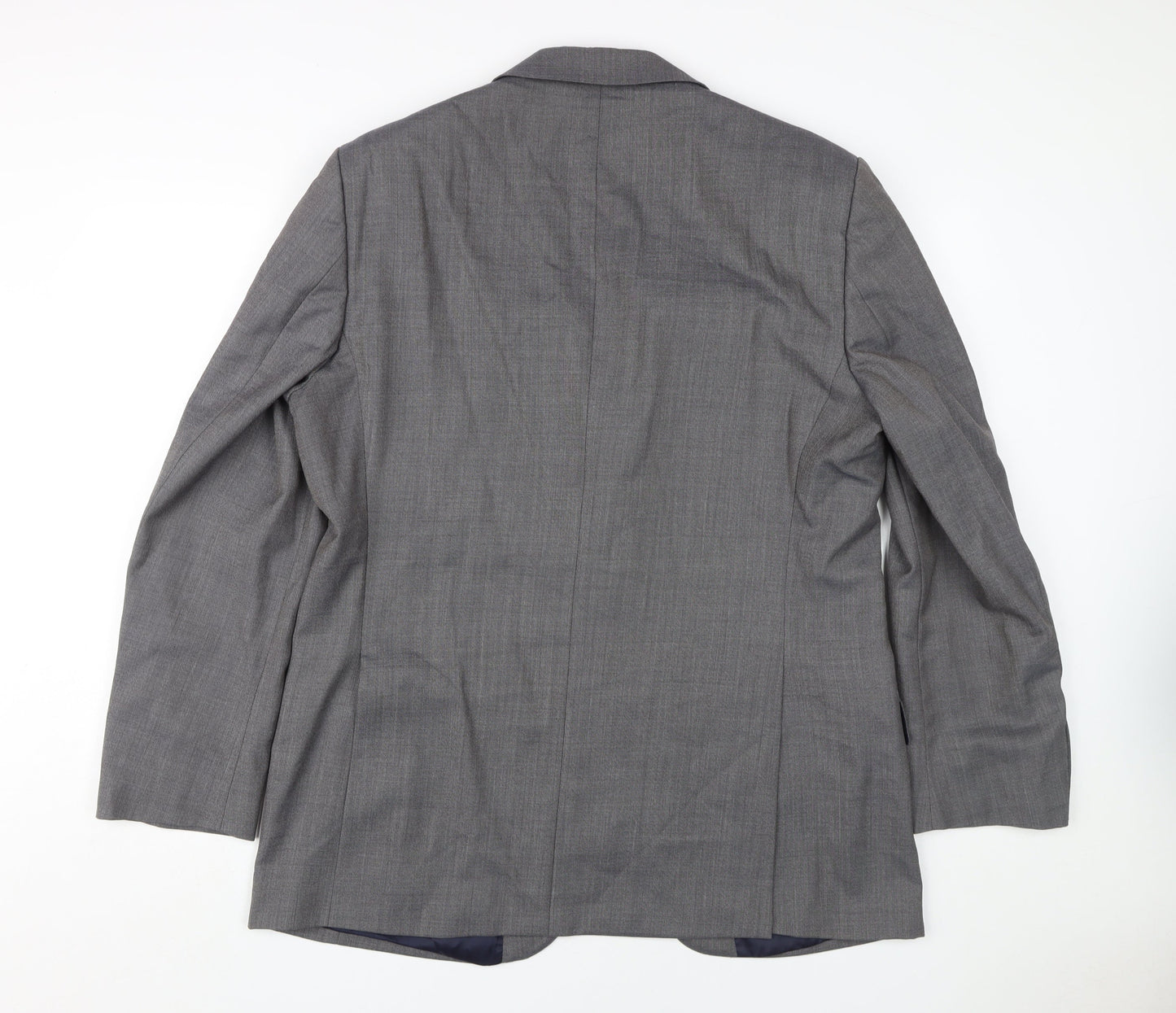 Austin Reed Men's Grey Suit Jacket, Size 44R, Formal Wear
