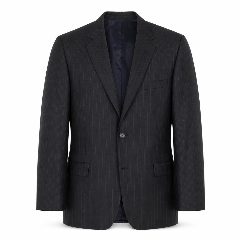 Austin Reed Men's Black Striped Blazer 44 Regular Fit