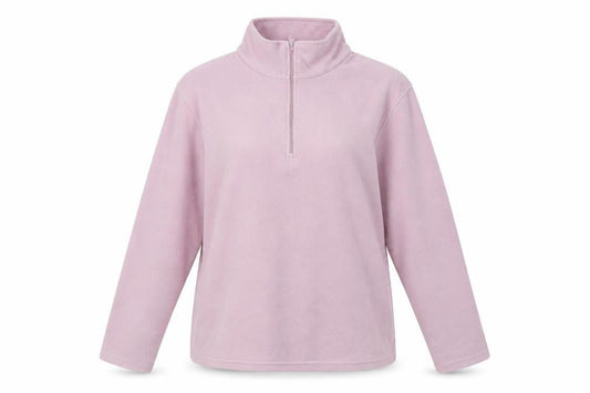 Mountain Warehouse Women's Pink Fleece Pullover Sweatshirt L