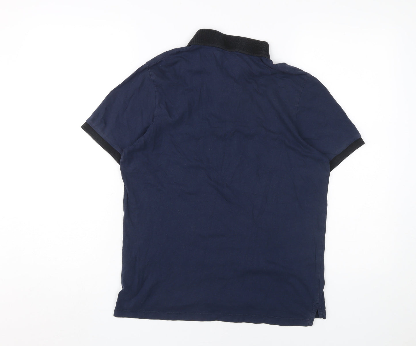 Jack & Jones Men's Blue Polo Shirt Size M