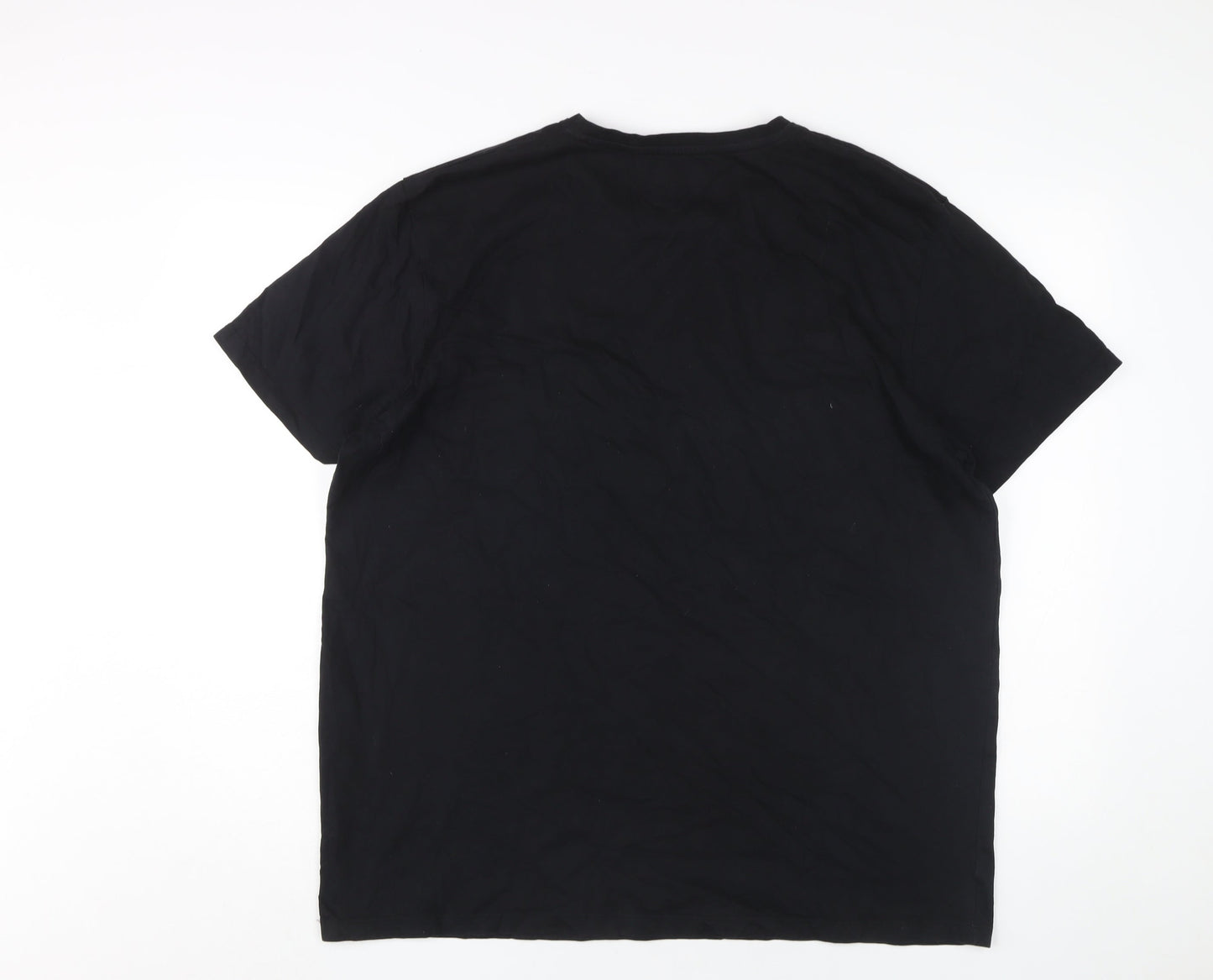 Burton Menswear Black XL Rose Men's T-Shirt