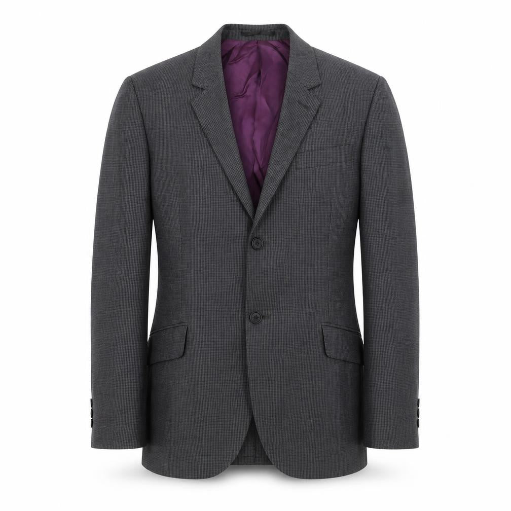 Gagliardi Men's Grey Check Blazer M Regular Fit
