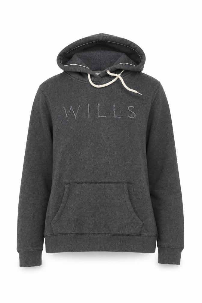 Jack Wills Women's Grey Pullover Hoodie Size 8