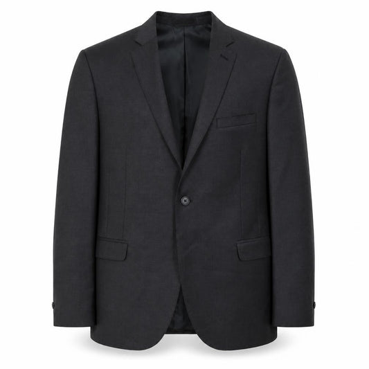 Moss London Men's Black Slim Fit Blazer 46S