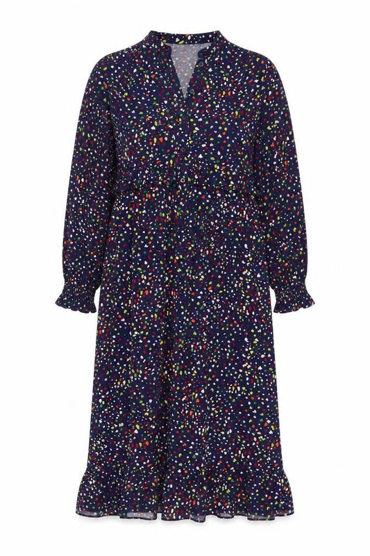 Feather & Bone Women's Floral Midi Shirt Dress Size 8