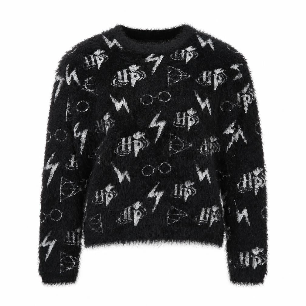 Harry Potter Women's Black XS Pullover Jumper