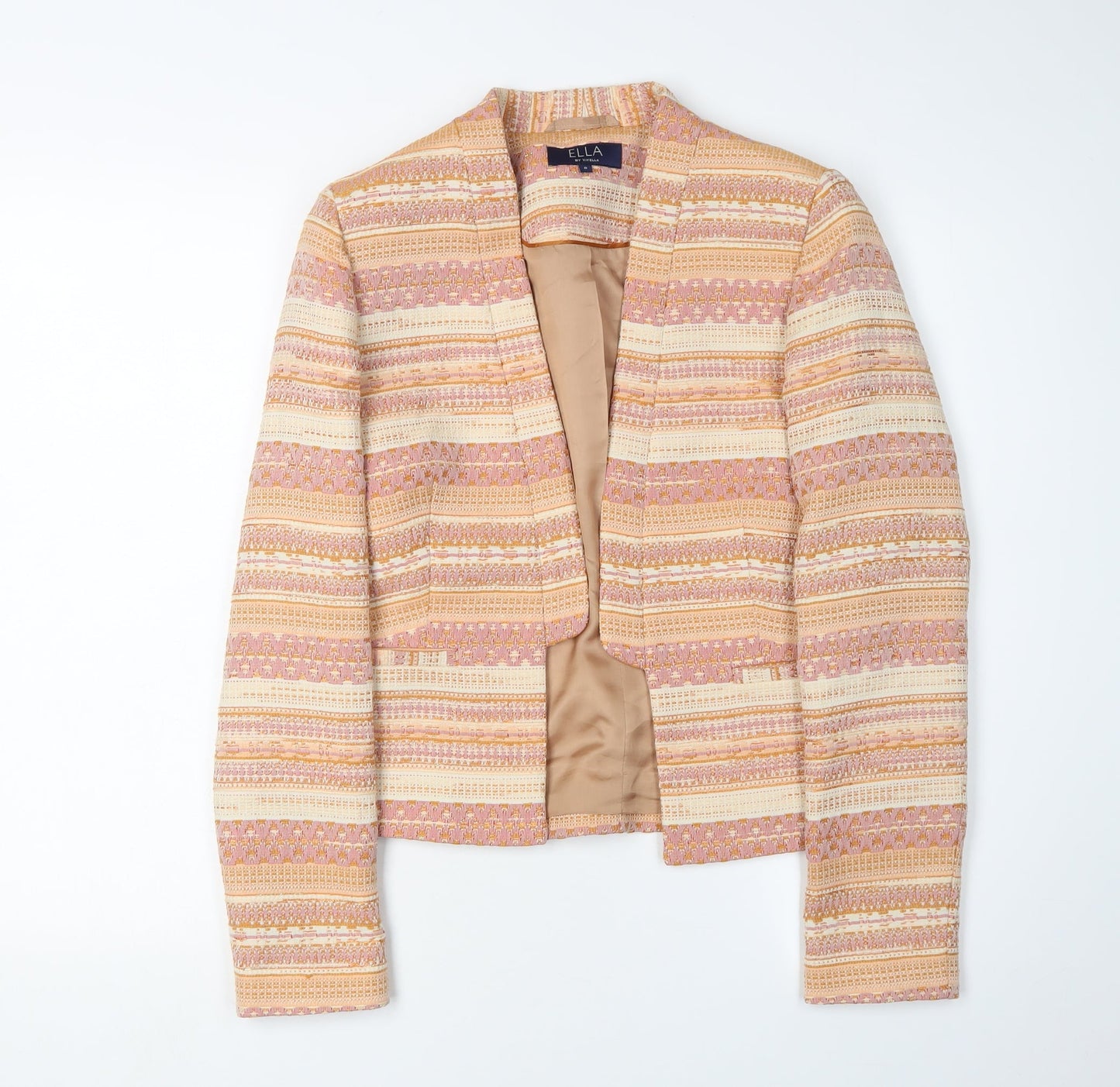 Ella Viyella Women's Blazer Multicoloured Size 8