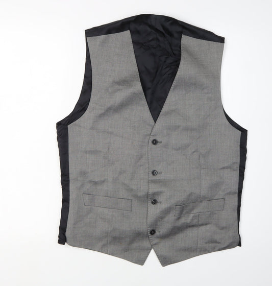 Ben Sherman Men's Grey Suit Waistcoat, size 38 Chest.