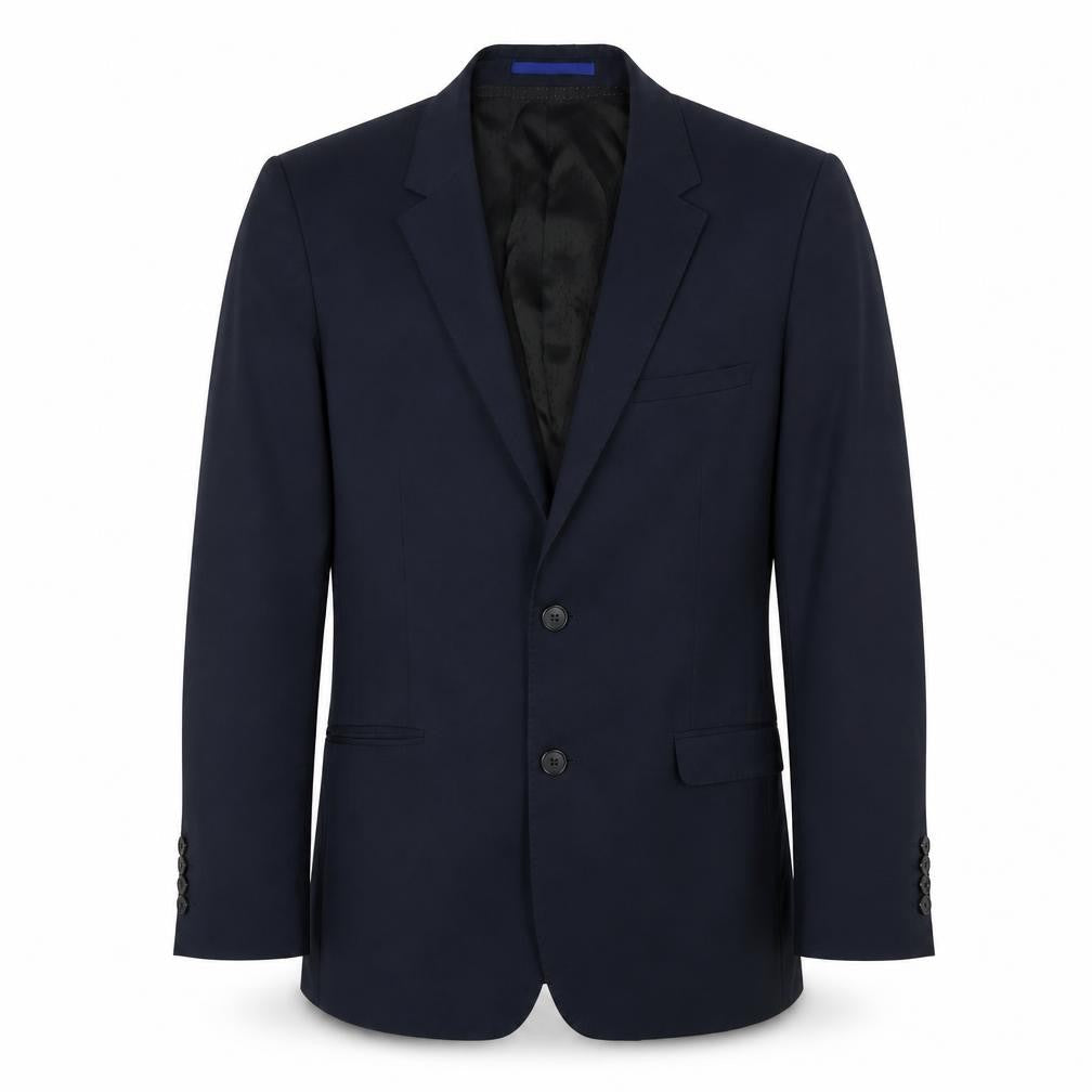 White Label Men's Blue Blazer 36 Short Two-Button