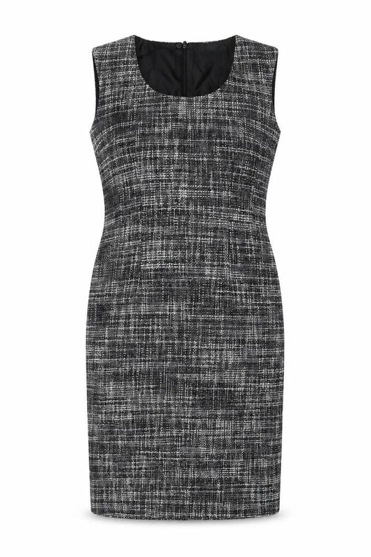 Austin Reed Women’s Black Tweed Sheath Dress Size 12