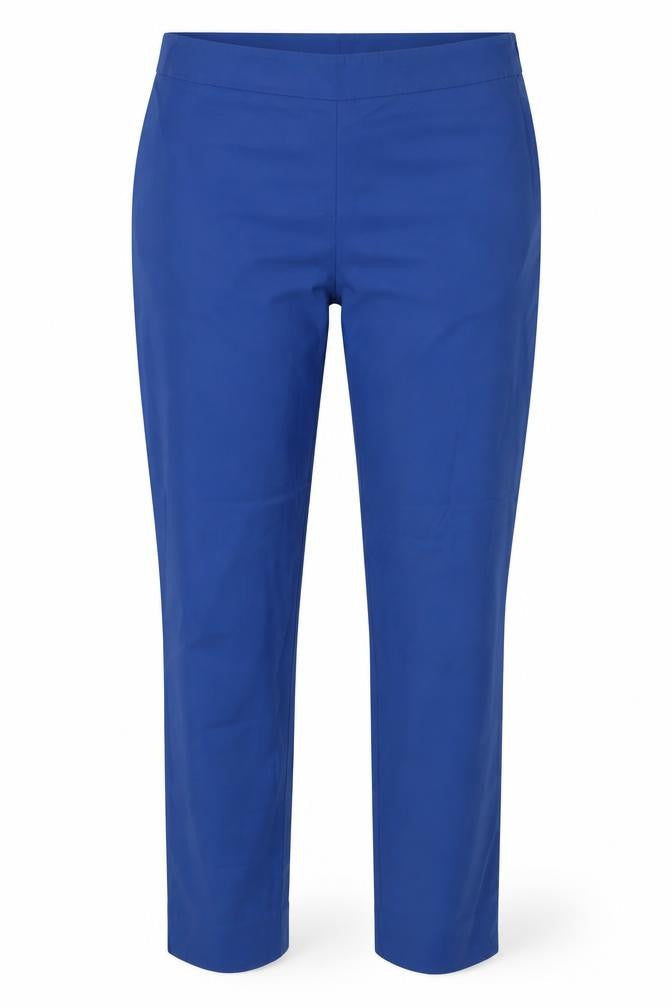 DKNY Women's Blue Smart Trousers, Size 8, Regular Fit