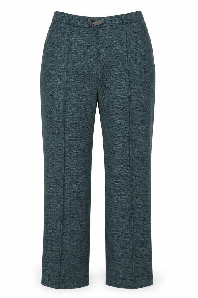 Honor Millburn Women's Green Straight Trousers Size 12