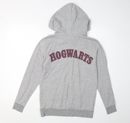 Harry Womens Potter Grey Quidditch Pullover Hoodie - Size 8