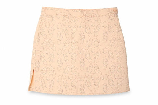 Glenmuir Women's Beige Geometric Skirt Size 14