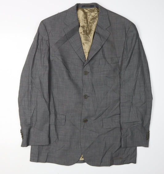 Ted Baker Men’s Grey Wool Cashmere Blazer 38R