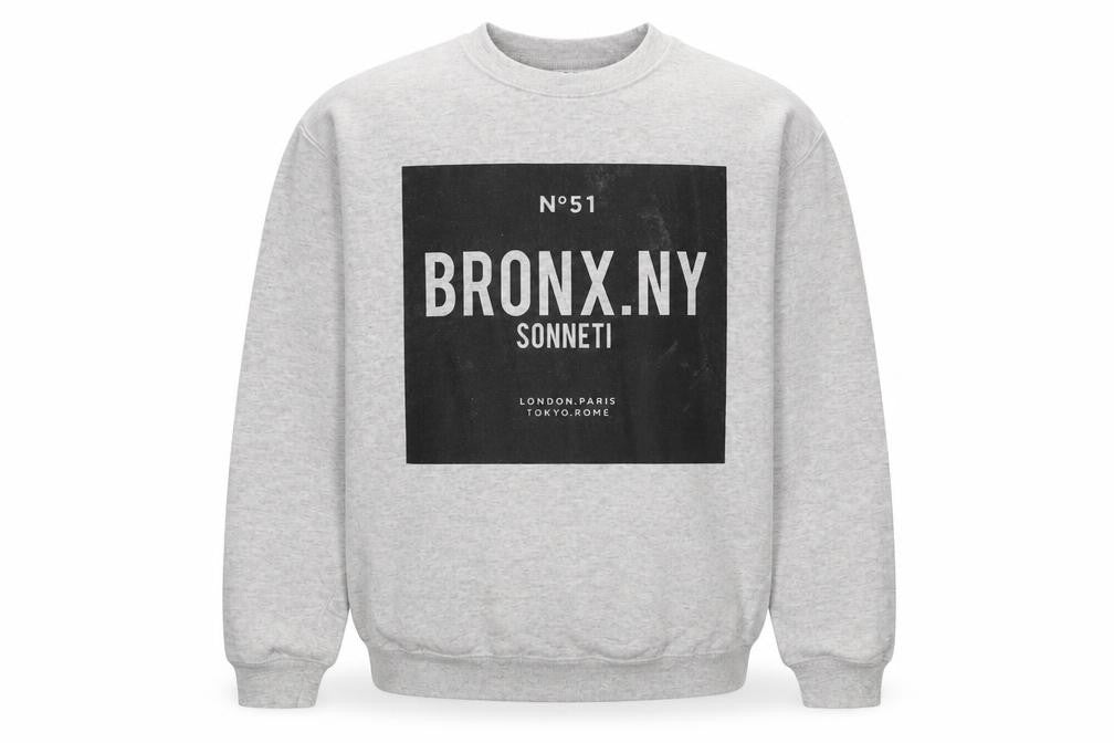 Sonneti Boys Grey Pullover Sweatshirt 13-15Y Graphic Logo