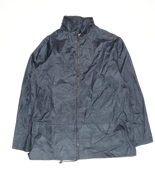 BDRI Weatherproof Men's Blue XL Windbreaker Jacket