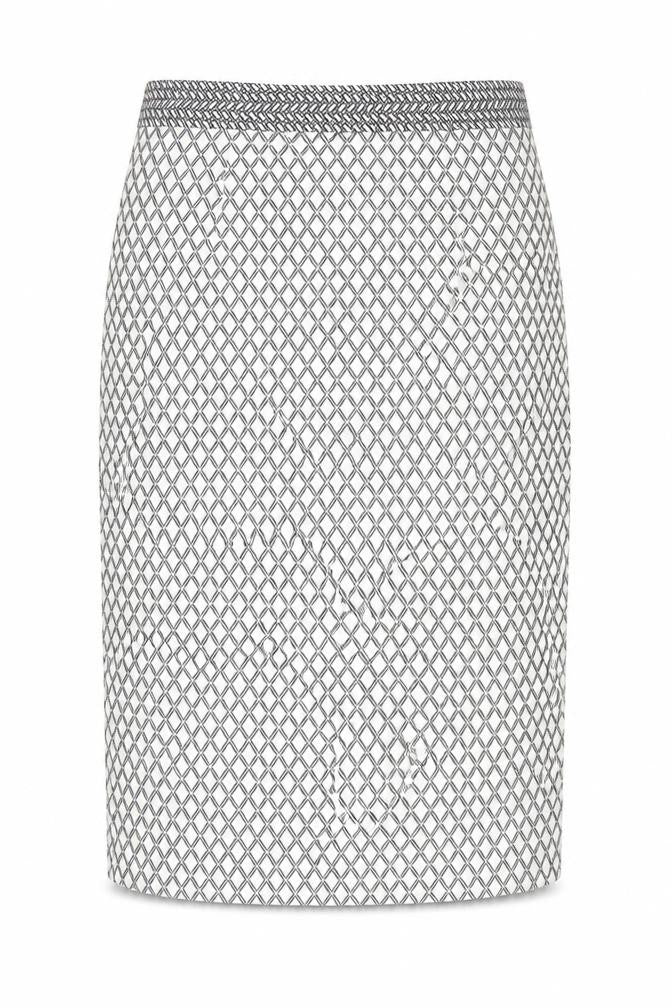 Marks & Spencer Women’s Black Geometric Pencil Skirt