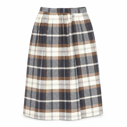 Cavalier Women's Plaid Midi Skirt - Size 12