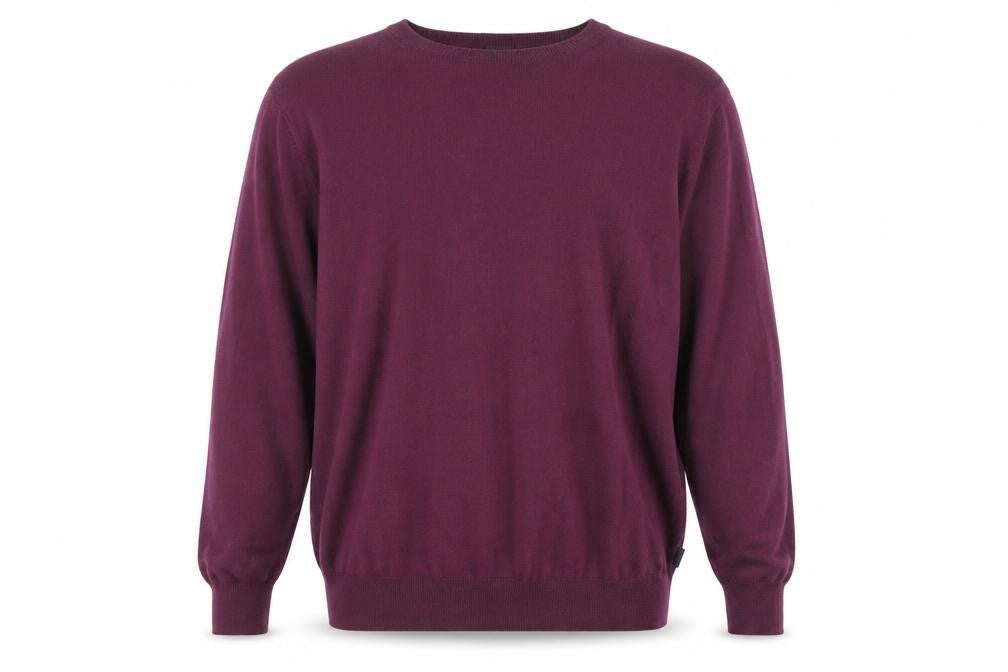 Hugo Boss Men's Red Wool Pullover Jumper, M