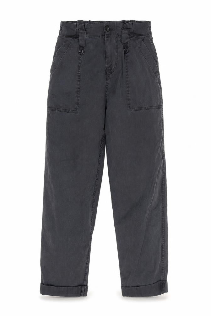 Topshop Women's Black Cropped Trousers Size 34