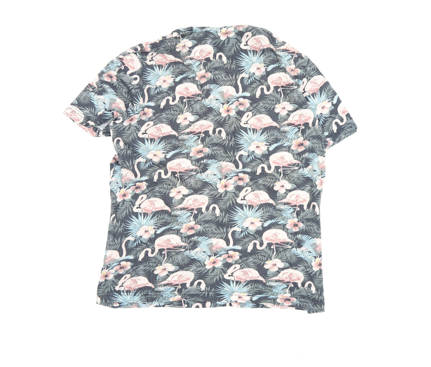 Racing Green Men's Multicoloured Flamingo T-Shirt M