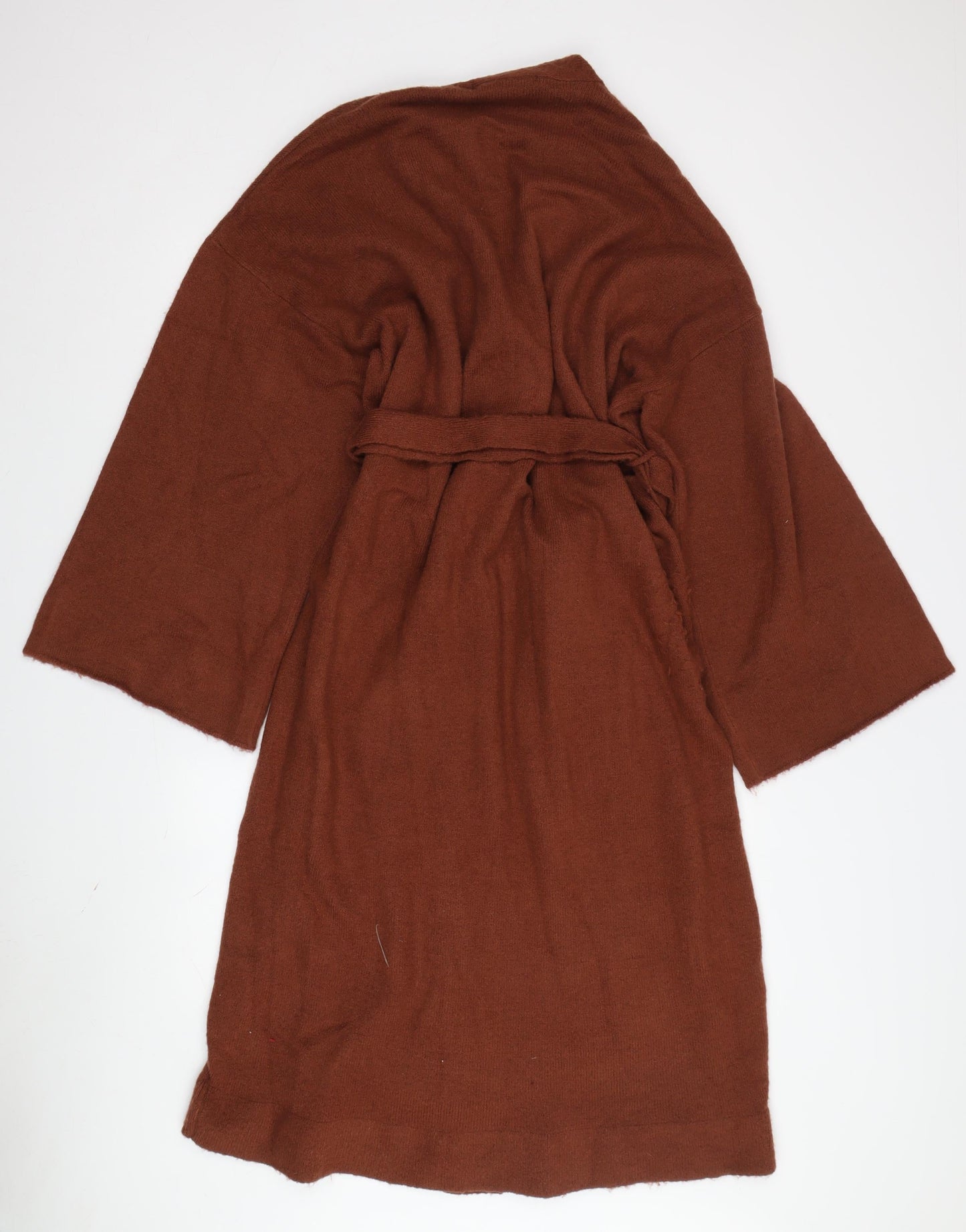 Threadbare Women's Brown Wrap Jumper, Size 14