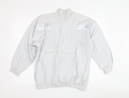 Albino Unisex White Medium Sweatshirt