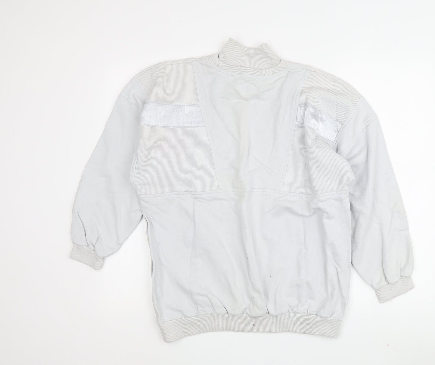 Albino Unisex White Medium Sweatshirt