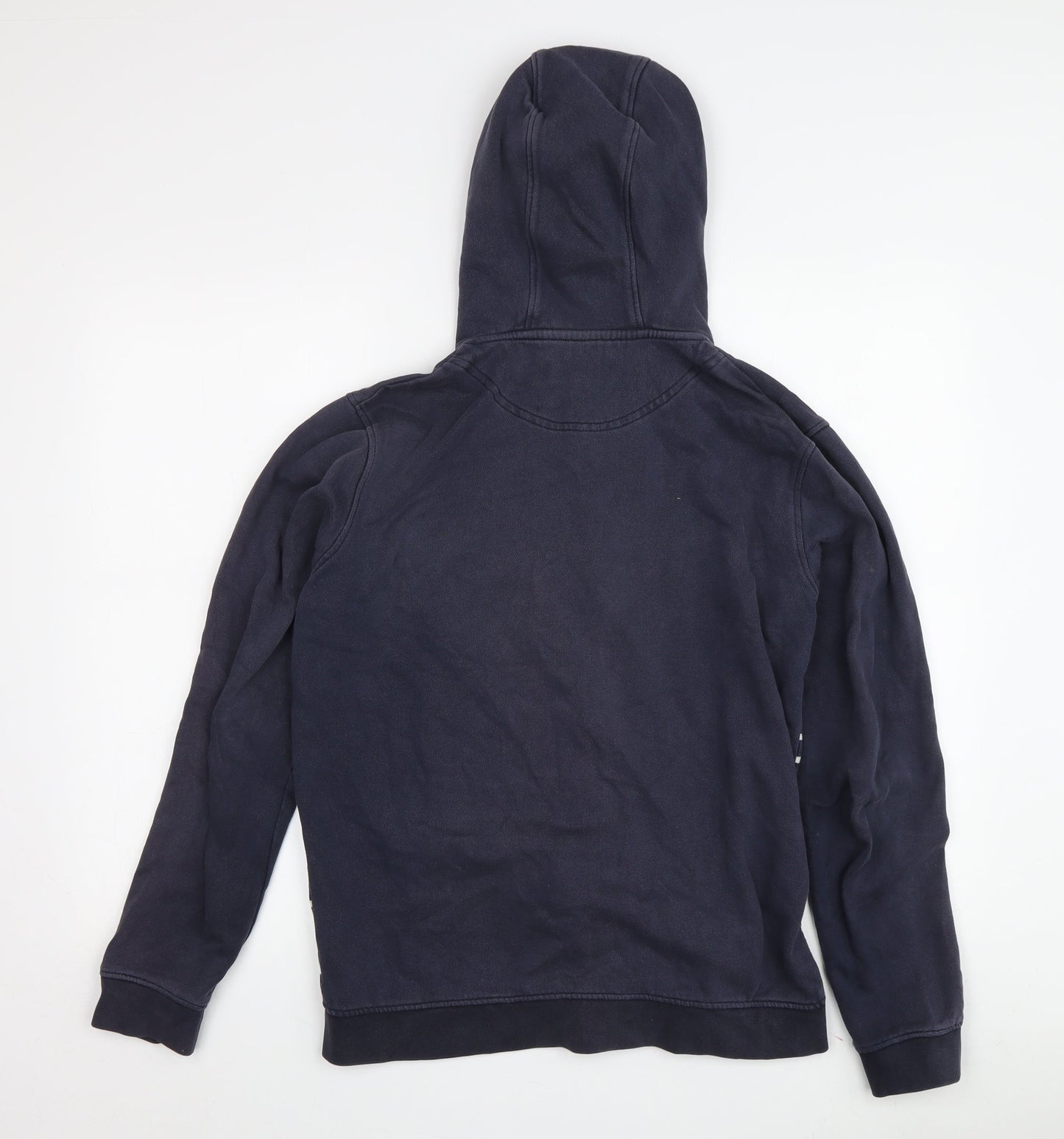 Lyle & Scott Boys Blue Striped Full Zip Hoodie 15-16Y
