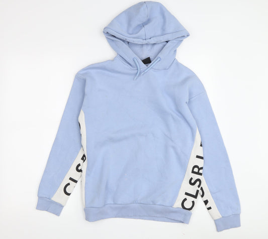 Closure London Women's Blue Pullover Hoodie Size 10