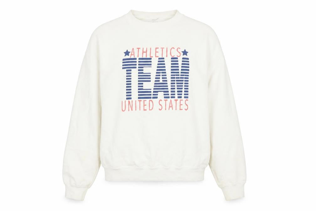 Daisy Street Women's White Pullover Sweatshirt S