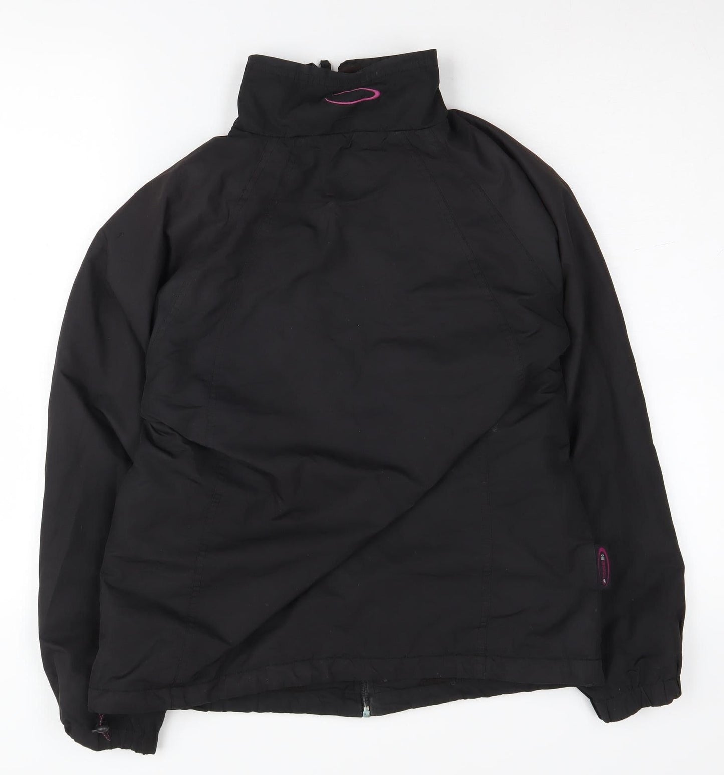 Mountain Life Women's Black Softshell Jacket, Size 10