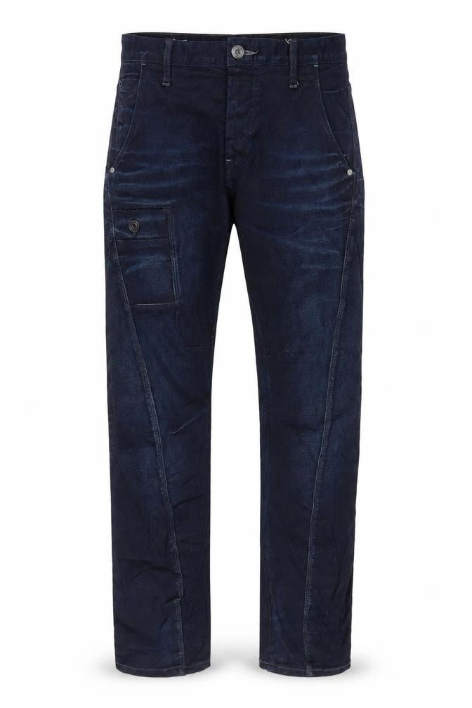 Jack & Jones Men's Blue Straight Denim Jeans