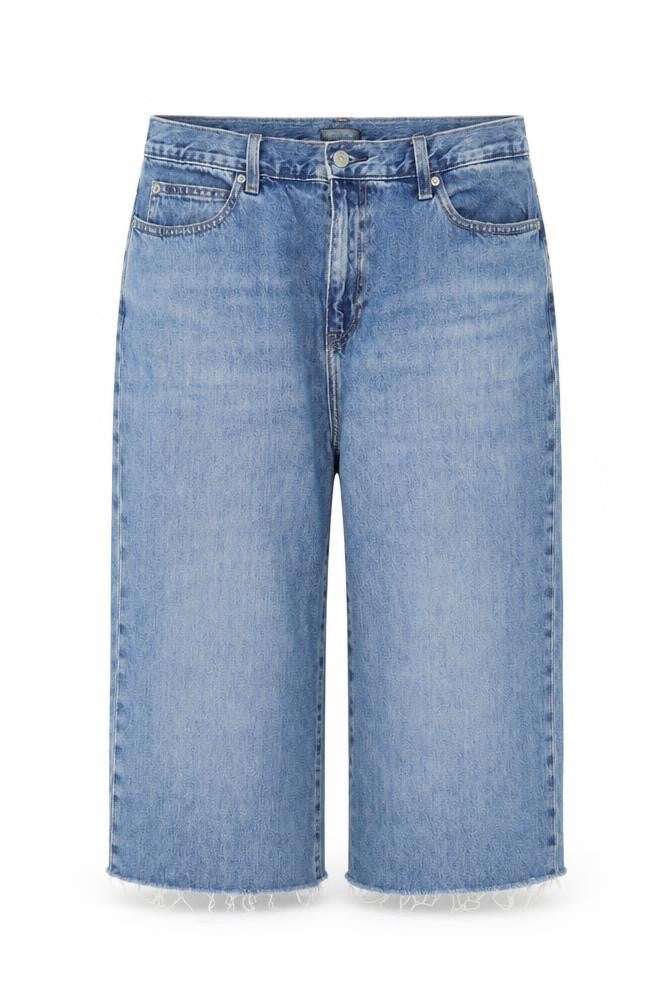 UNIQLO Men's Blue Cropped Jeans Size 32 Regular Fit