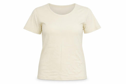 Monte Carlo Women's Ivory Wool T-Shirt Size 6