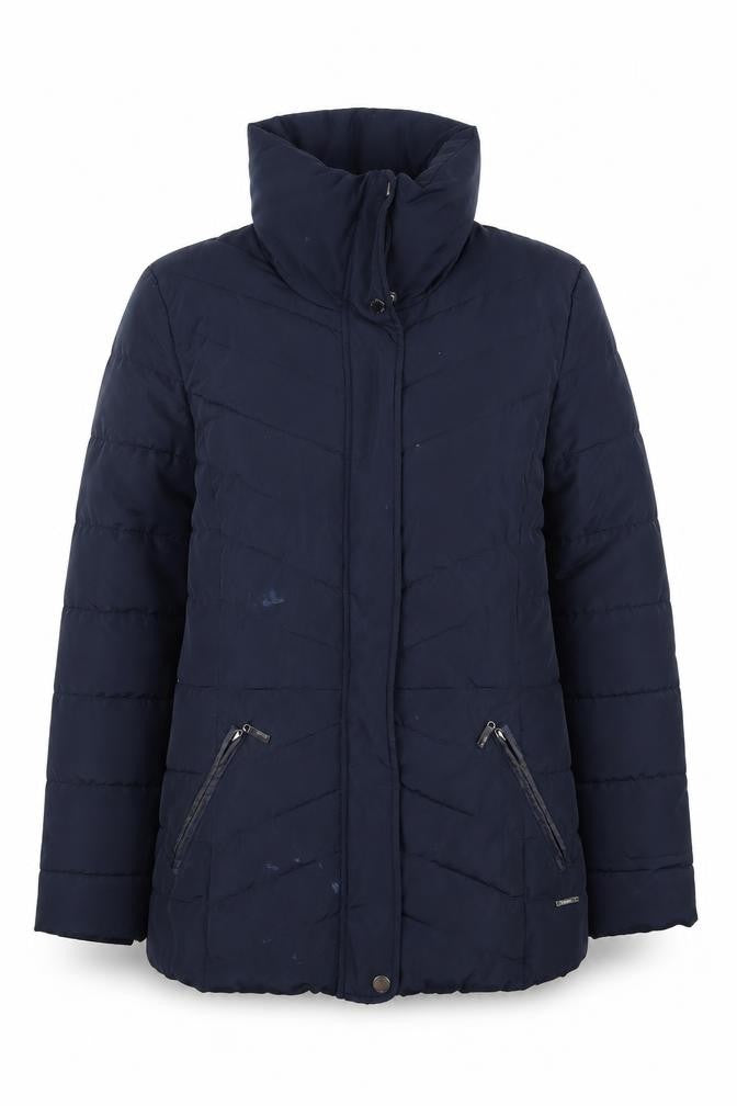 Debenhams Women's Blue Puffer Jacket Size 16
