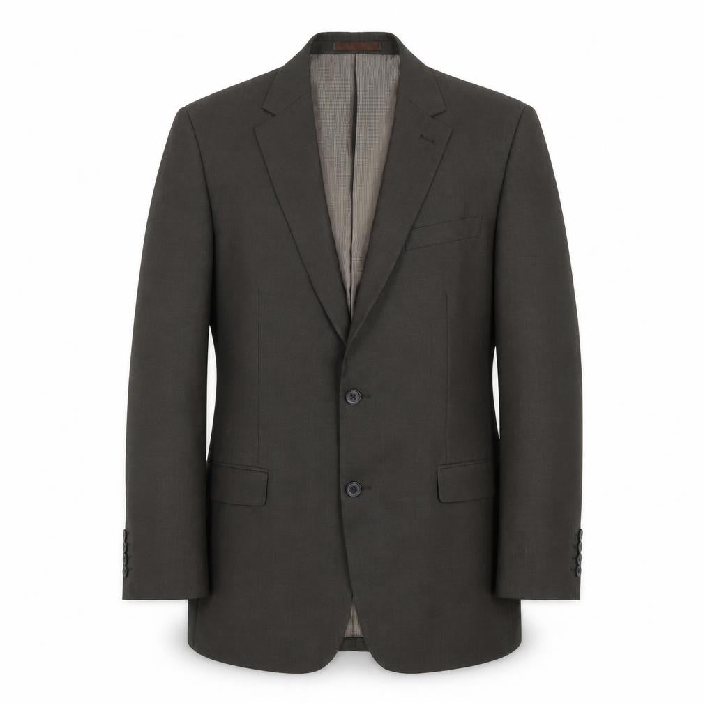 Greenwoods Mens Brown Suit Jacket 42R Notch Lapel