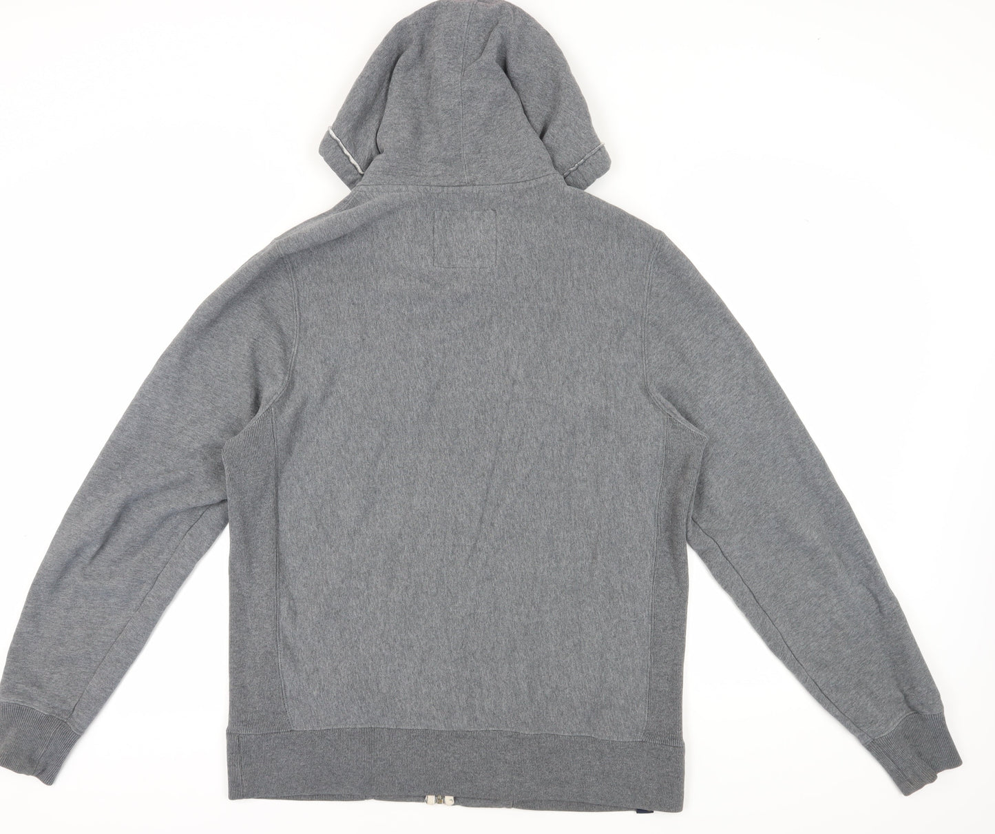 Lee Cooper Men's Grey Full Zip Hoodie L