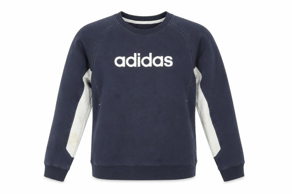 Adidas Unisex Blue S Pullover Sweatshirt