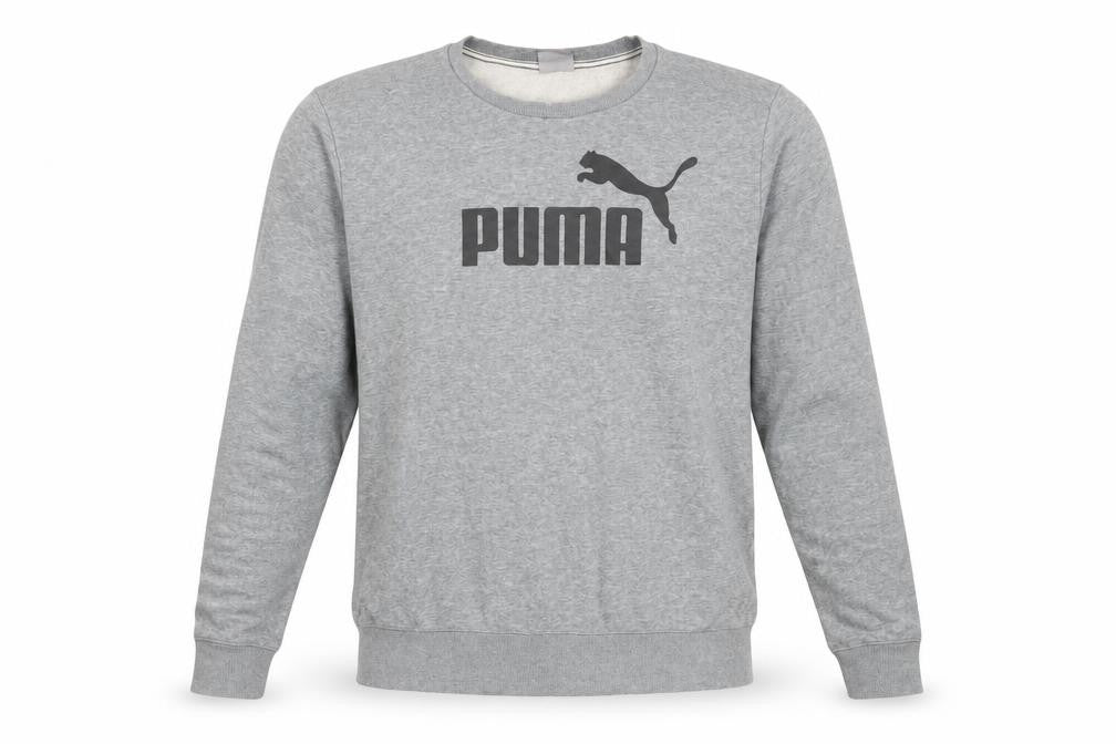 Puma Men's Grey Pullover Sweatshirt L