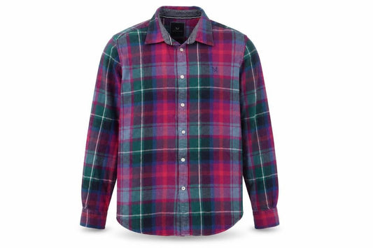 Crew Clothing Multicoloured XL Slim Fit Plaid Shirt
