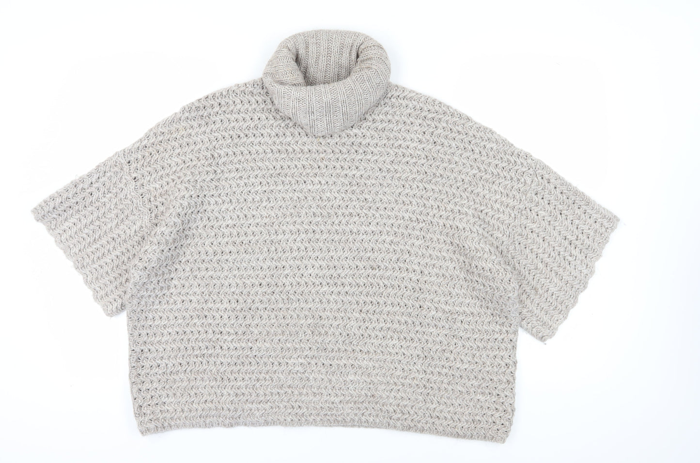 Phase Eight Women's Beige Roll Neck Knit Jumper