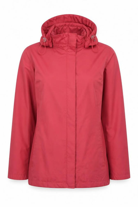 Peter Storm Women's Red Waterproof Hooded Rain Jacket 12